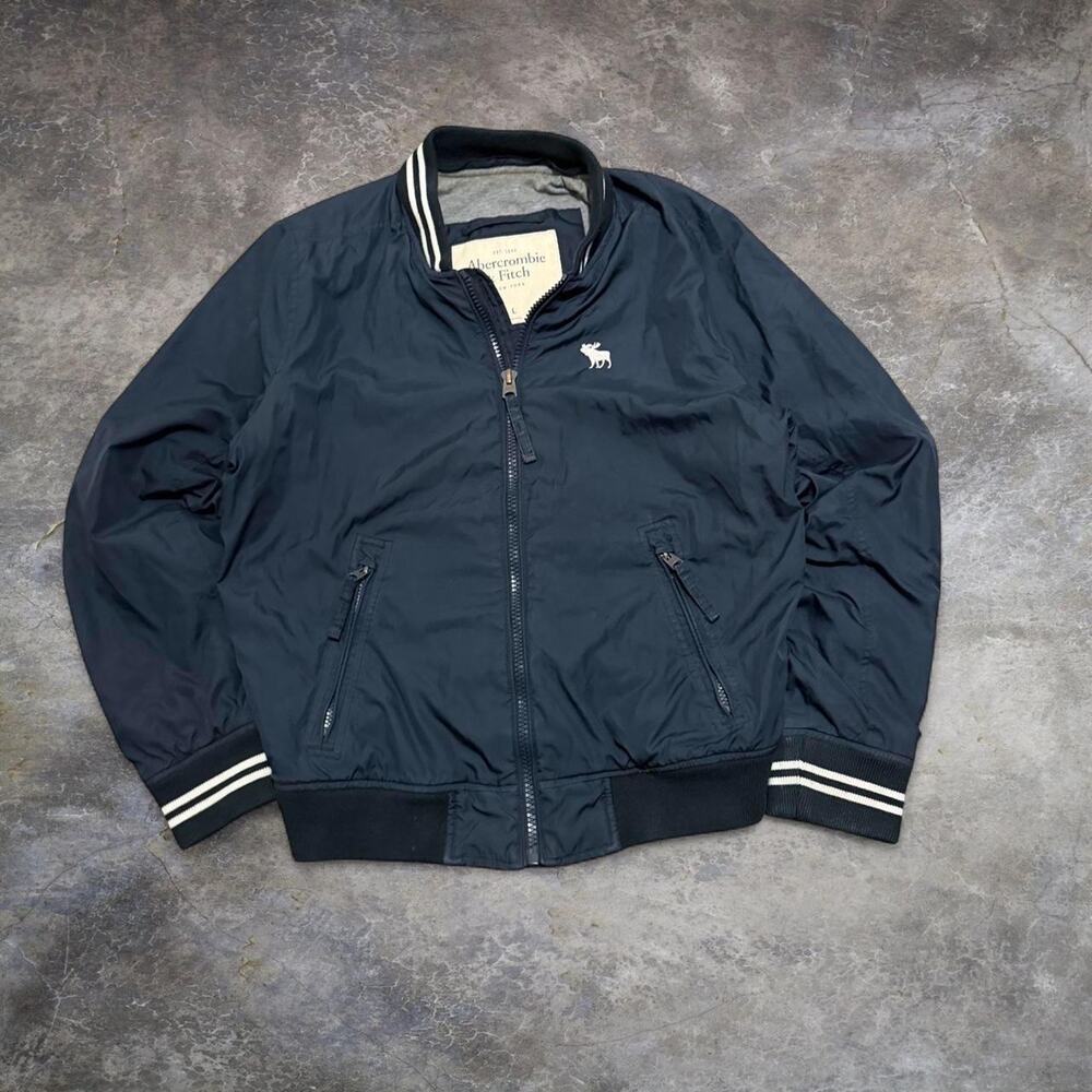 Mens navy blue abercrombie